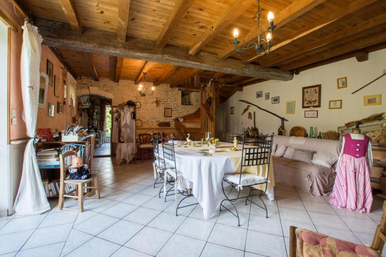 Bed and Breakfast A L'Antan - La Ferme D'Octave Saint-Hilaire-de-Villefranche Екстер'єр фото